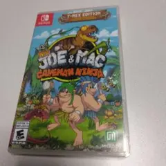 任天堂スイッチ用ソフト　戦え原始人JOE＆Mac（中古）