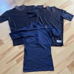 TIGORA s.o.gear 野球 アンダーシャツ 3枚セット　紺　少年野球のサムネイル