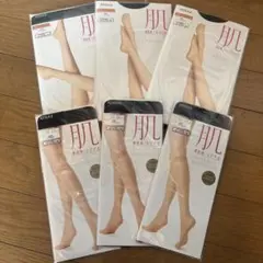ストッキング　アツギ　まとめ売り　膝下&フル 6点セット　新品未使用　ブラック