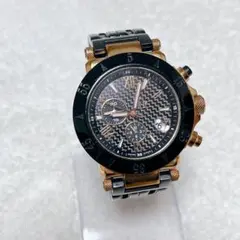 【電池交換済】GC ゲスコレクション 腕時計 クロノグラフ ダイヤモンド ゲスコレクション GCウォッチ クロノグラフ 腕時計 ブルー
