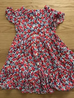 ラルフローレン　110 花柄ワンピース