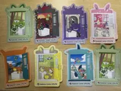 ポケモンセンターオンライン ミニゲーム ステッカー 8枚セット