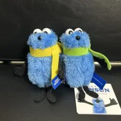 パペットスンスン ぬいぐるみマスコット winter ver 緑 黄 マフラー