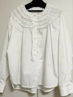 美品】kale frill stripe shirt rosymonster - メルカリ