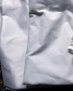 ミラーカーテン　白　美品