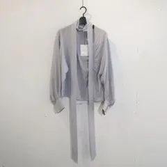 VICTORIA BECKHAM ギャザー ボリュームスリーブ ブラウスのサムネイル