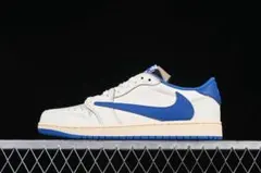 【全サイズ】AJ1 Low x TS 'Sail Military Blue'