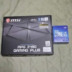 MSI MPG Z490 GAMING PLUSマザーボード&i5 10400F
