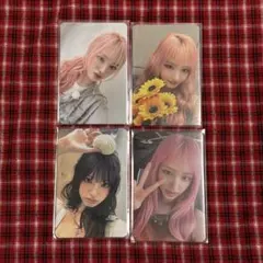 IVE リズ　secret 中国QQmusic 限定トレカ　4枚セット