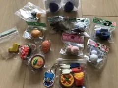 おもしろ消しゴム　セット　★すし★雪だるま★ラーメン★パン★他色々