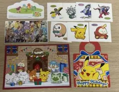 ポケモン　カード、ステッカー、シール