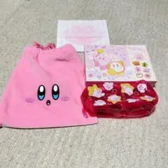 星のカービィ フリースポーチ＆クリアポーチ　ポーチ＆チョコギフト　紙袋セット