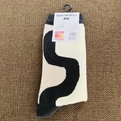 【新品・未使用】UNIQLO マリメッコ ヒートテックソックス(23~25cm)