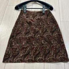 LAURA ASHLEY スカート ローラアシュレイ　膝丈　花柄