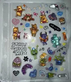 ディズニーシール帳完成品ページ