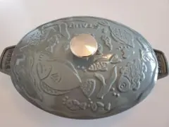 最終値下げstaub ミナペルホネン オーバル 23 cm, 鋳鉄のサムネイル