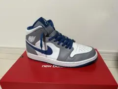 2025年最新】NIKE AIR JORDAN 1 MID true blueの人気アイテム - メルカリ
