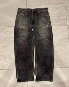 希少　Levi's 569 先染めブラック　メキシコ製　W34のサムネイル