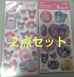 サンリオ平成はっぴーフォン サンリオわたあめカプセルシールマイメロ クロミ