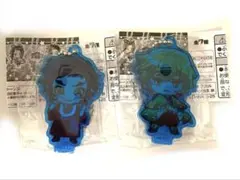 鬼滅の刃 ここみえ アクリルフィギュア 玖ノ型 我妻善逸 獪岳 2個セット