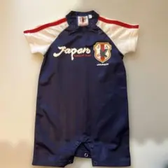 日本代表ロンパース サイズ80 ネイビー