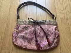 シンクビー　薔薇柄バッグ
