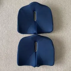 コジット 腰痛対策クッション ネイビー 2個セットのサムネイル