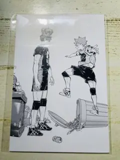 ハイキュー　ポストカード3枚セット　烏野　中国上海ジャンプショップ限定