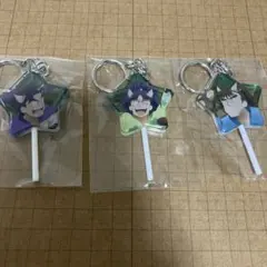 忍たま乱太郎　キャンディキーホルダー　七松小平太 中在家長次 潮江文次郎