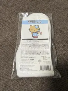 ローソン　ハローキティ　日焼けハローキティ花　刺繍付きルーズソックス　ソックス