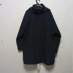 UNIQLO ブロックテックハーフコート ブラック S