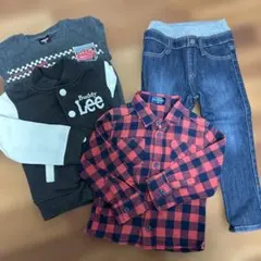 男児100サイズ冬物4点まとめ売り