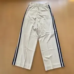 emmi サイドラインセミワイドパンツ Lサイズ