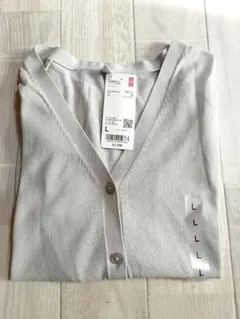 ユニクロ ライトVネックカーディガン Lサイズ