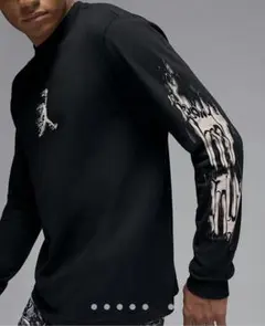 NIKE ナイキ JORDAN ジョーダン　 ロンT ドライ　ブラック　Lサイズ