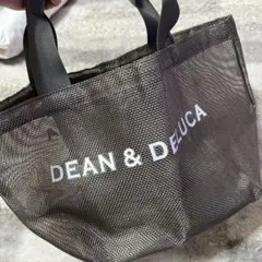 DEAN & DELUCA メッシュトートバッグ　グレー