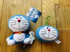 ドラえもん ぬいぐるみ マスコット 2個セット約10cm