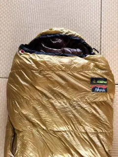 ナンガ NANGA×KOMPASオリジナルシュラフ　ゴールド レギュラーサイズ
