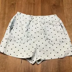 レピピ　水玉模様 ハーフパンツ XSサイズ