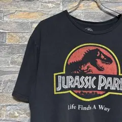 JURASSIC PARK ジュラシックパーク Tシャツ ブラック XL