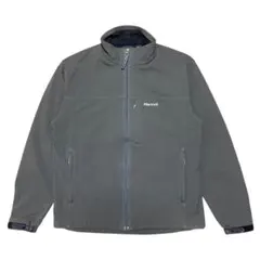 Marmot マーモット ナイロンジャケット 裏地フリース　M オリーブ