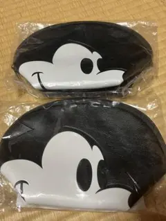ミッキーマウス ポーチ 2個セット