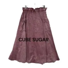 CUBE SUGER キューブシュガー レディース ロングスカート フレア M