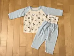 長袖パジャマ 綿100 ソフトキルト 95cm