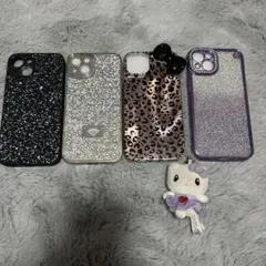 iPhone 13 スマホケースまとめ売り4点 キティちゃん ギャル キラキラ