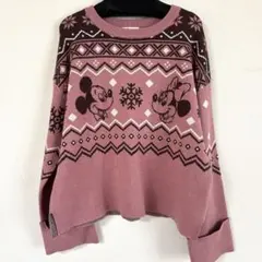 Areeamミッキーミニーニット