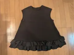 FRENEティアードフリルノースリーブチュニックユニクロGULEPSIM