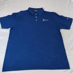 NIKE ナイキ ポロシャツ XL ブルー 半袖 ワンポイント ゴルフのサムネイル