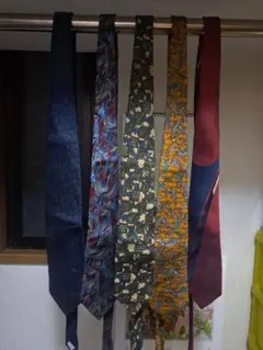 複数色ネクタイ 5本セット