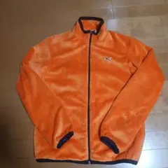 PUMA ゴルフフリースジャケット オレンジ L